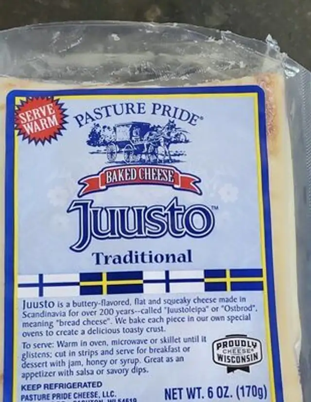 Juusto baked cheese
