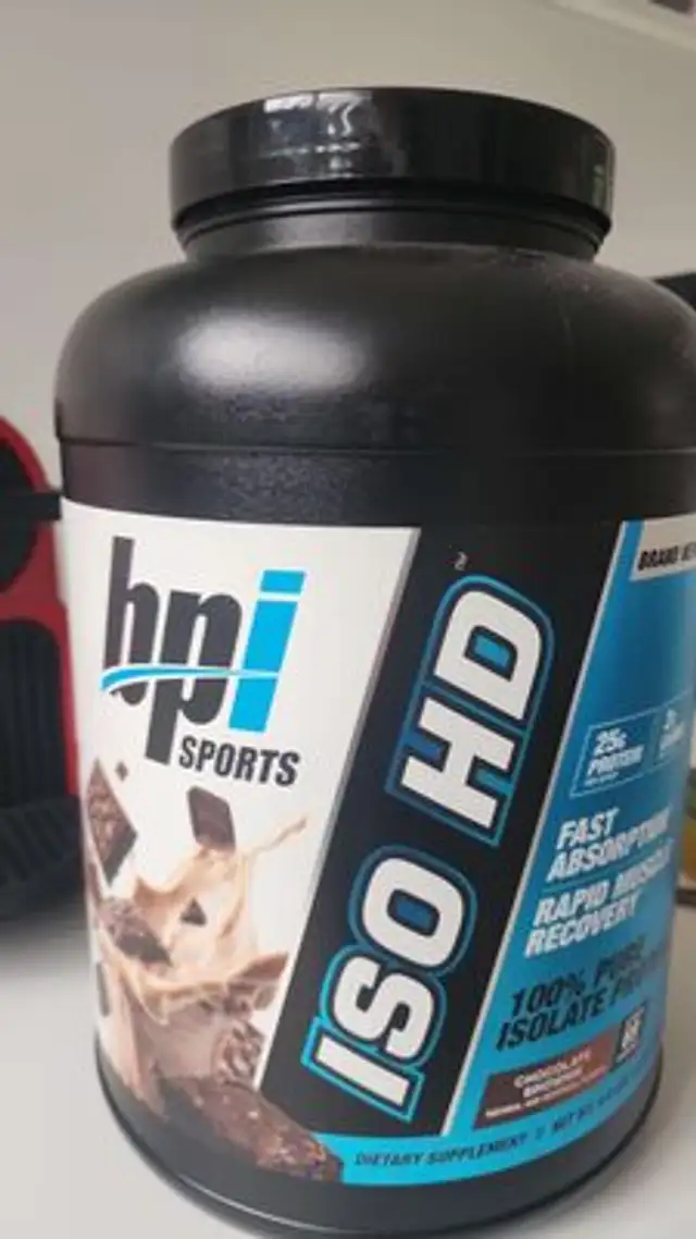 ISO HD nutrition facts table