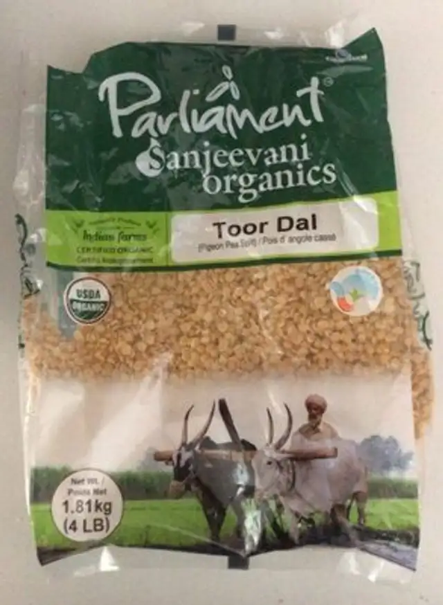 Organic Toor Dal (pigeon Pea Split)