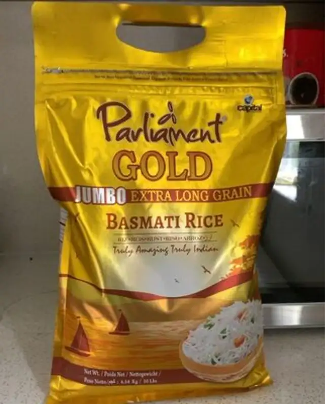 Jumbo extra long grain rice