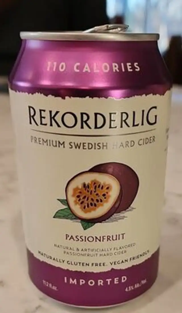 Passionfruit swedish hard cider