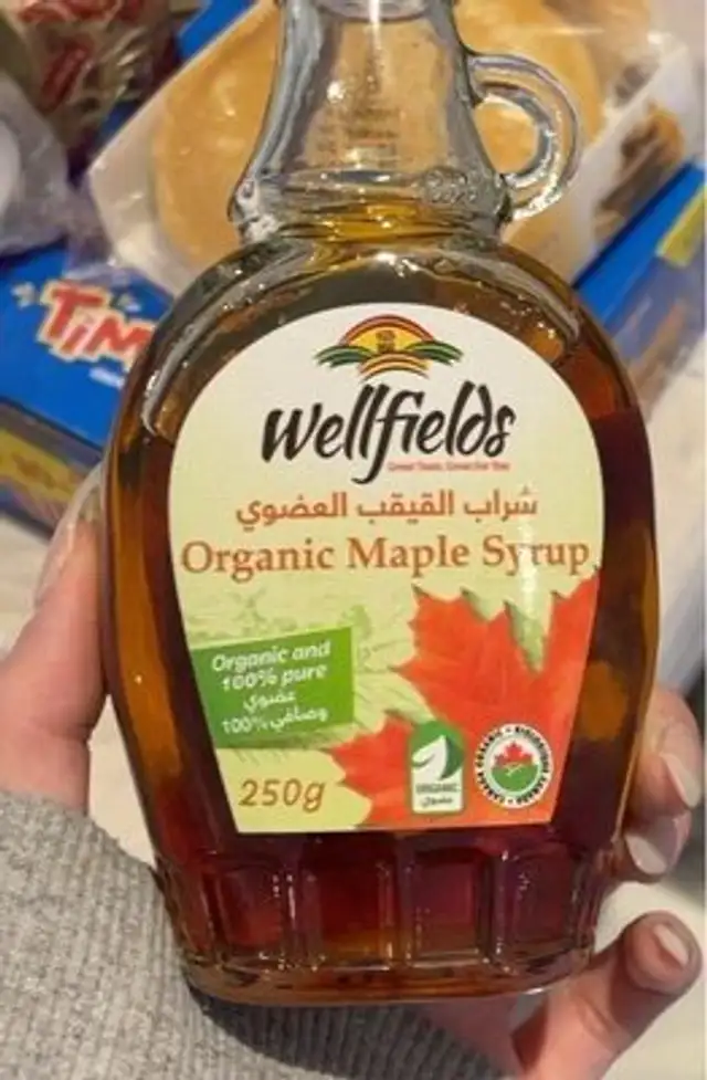 organic maple syrup