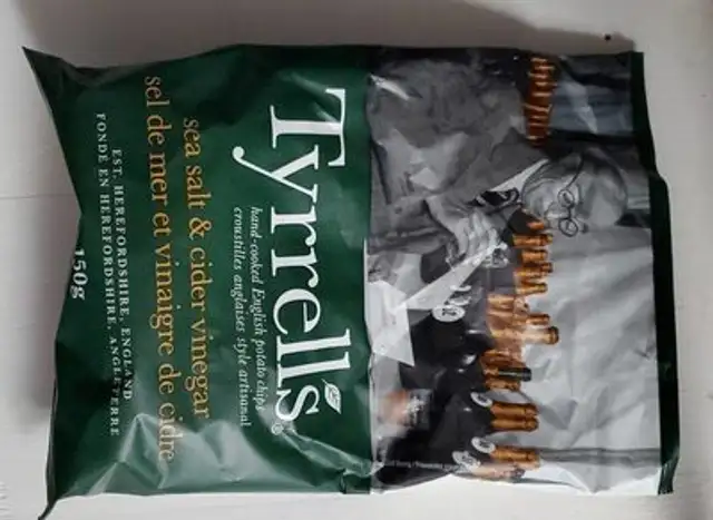 Sea salt and cider vinegar chips