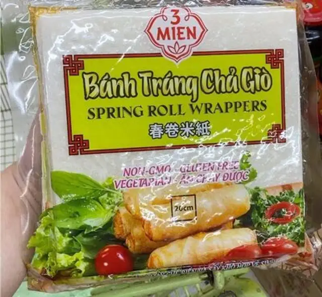 Spring roll wrappers