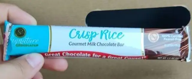 Signature Chocolate crisp rice chocolate bar