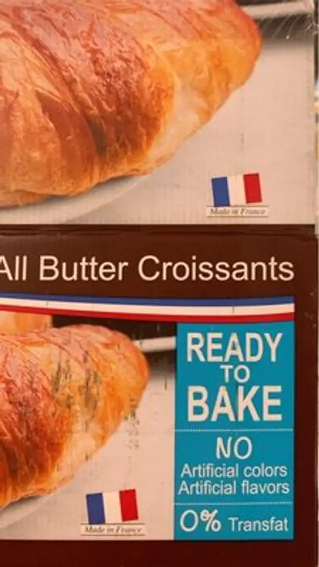 all butter croissants