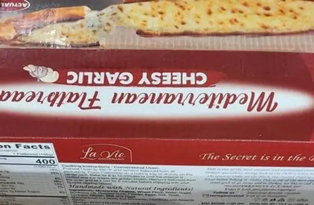 Cheesy Garlic Flatbread