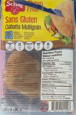 Ciabatta Multigrain