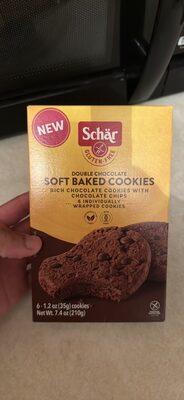 Double Chocolate Soft Baked Cookies