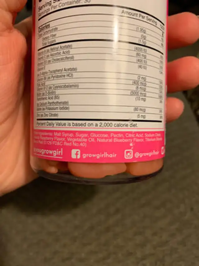 Unknown ingredients label