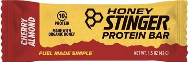 Protein bar dark chocolate cherry almond sports nutrition