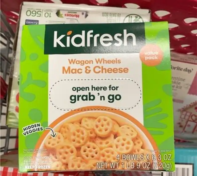 Wagon wheels mac abd cheese