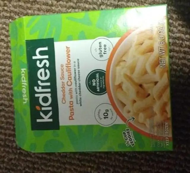 Cheddar Sauce Pasta with Cauliflower