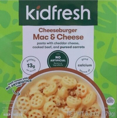 Frozen cheeseburger mac & cheese