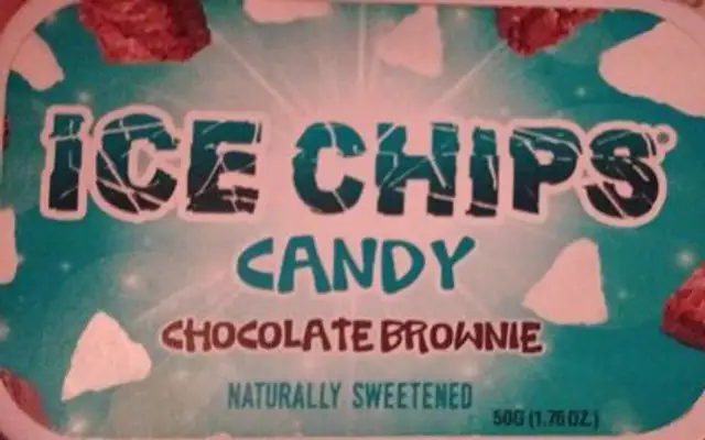 ice chips chocolate brownie