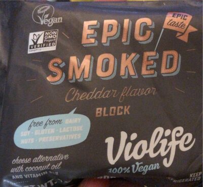Epic smoked Cheddar flavor block