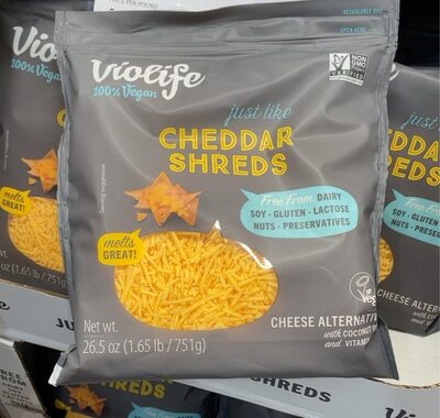 Just Like Cheddar Cheese Alternative Shreds