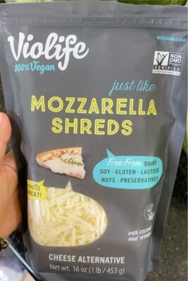 Just Like Mozzarella Cheese Alternative Shreds