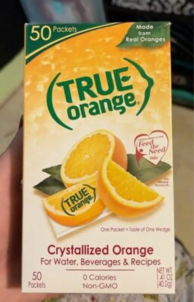 Orange crystallized orange
