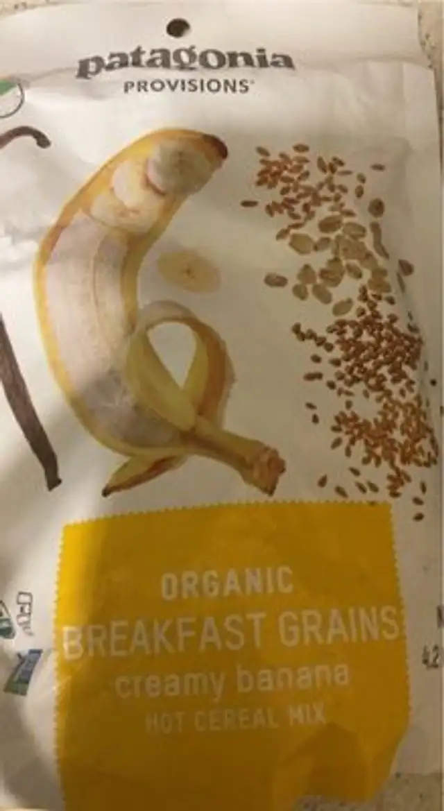 Organic Breakfast Grains creamy banana