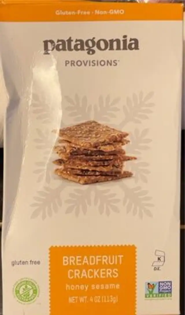 Breadfruit Crackers honey sesame