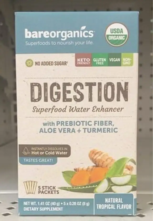 Digestion superfood water enhancer