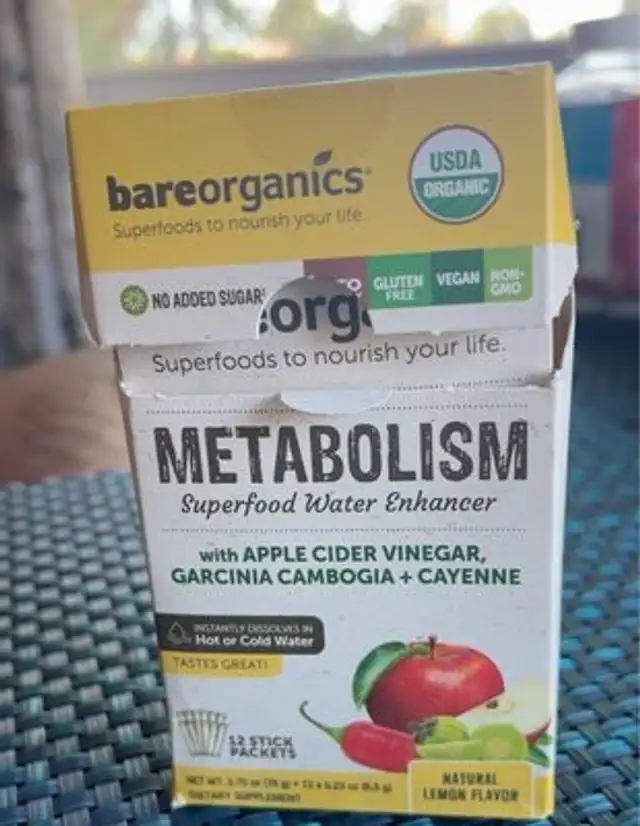 Metabolism water enhancer