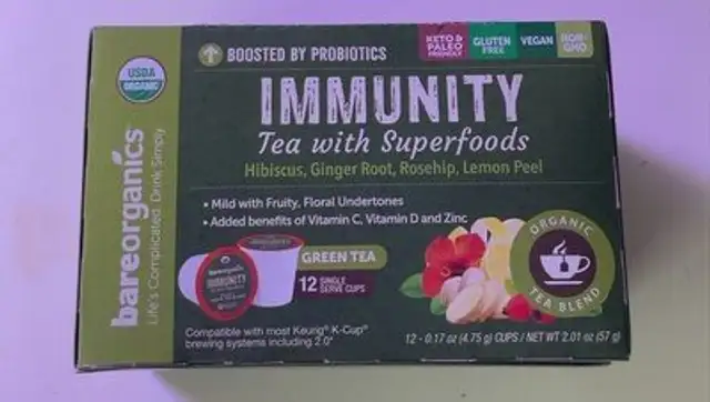 Immunity tea with superfoods