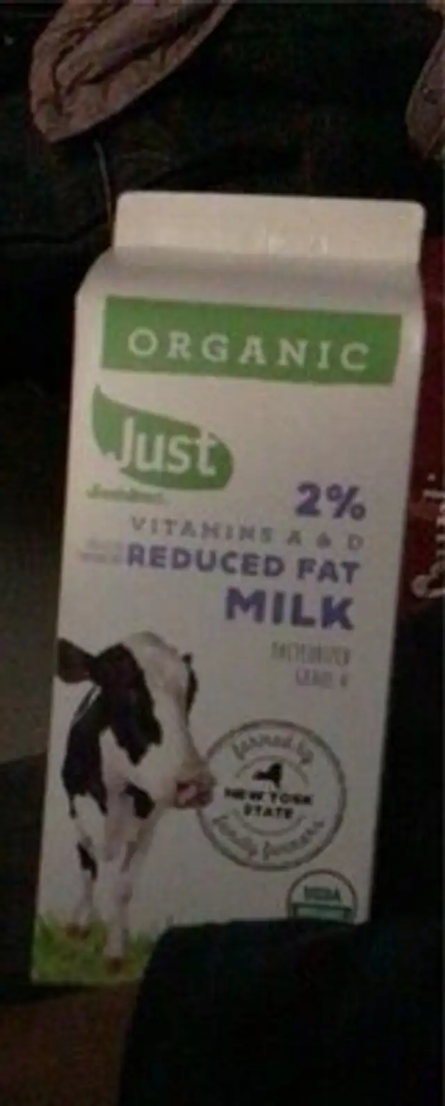 2% reduced fat milk