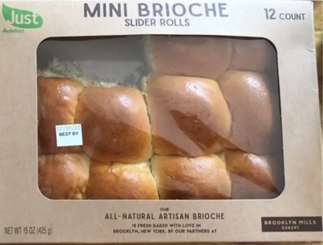 Mini Brioche Slider rolls
