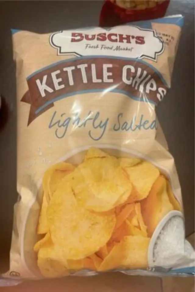 Kettle chips lightly salted