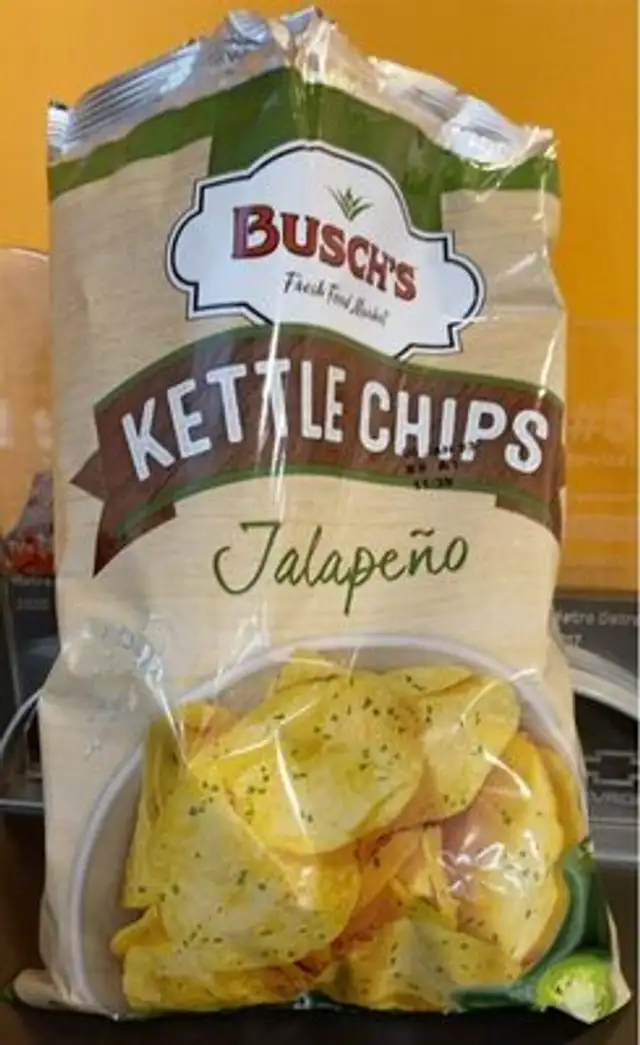 Busch’s Jalapeño kettle Chips