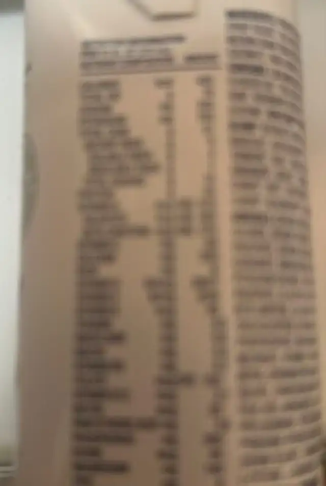Sole source nutrition formula ingredients label