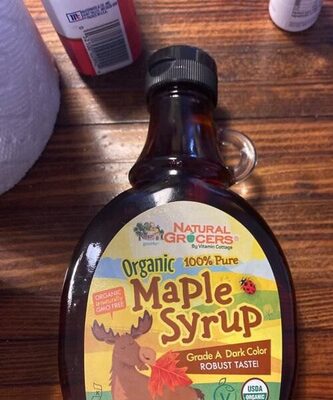 Organic maple syrup