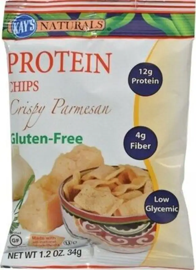 Kay's crispy parmesan protein chips