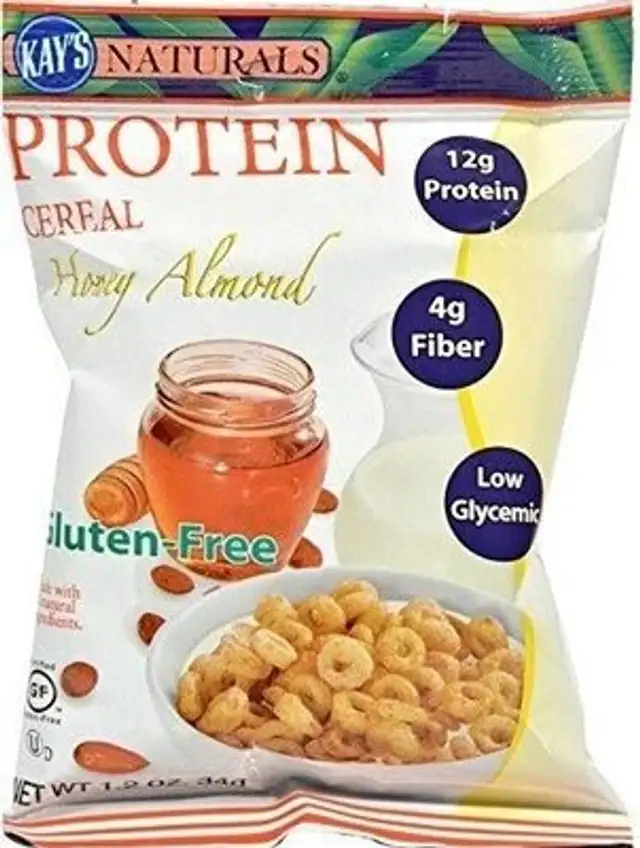 Protein cereal honey almond flavor