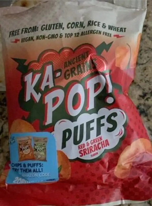 puffs red and green sriracha