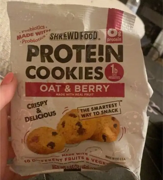 Protien cookies oat and berry
