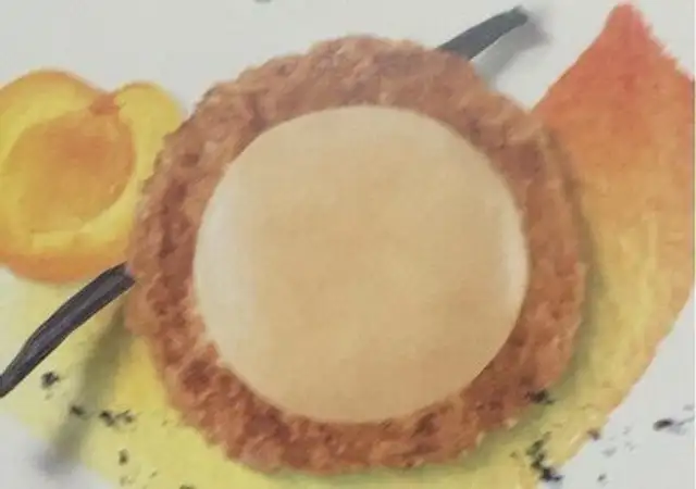 Apricot and vanilla cookies