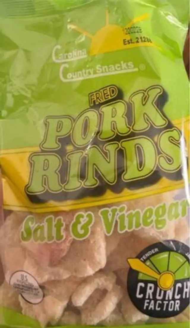 Fried Pork Rinds Salt and Vinegar