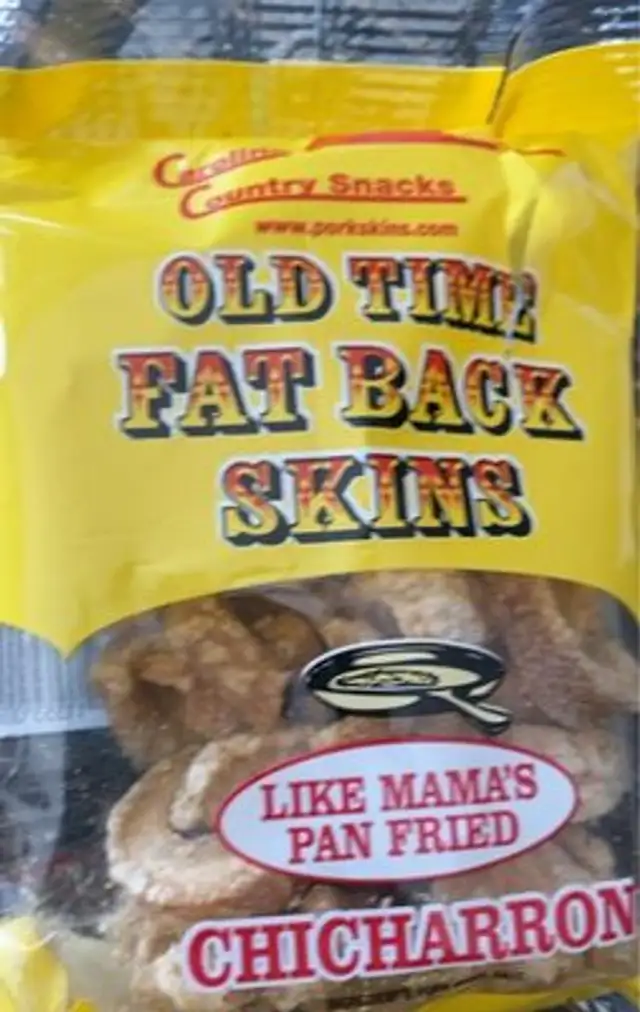 Old Time Fat Back Skins Chicharron