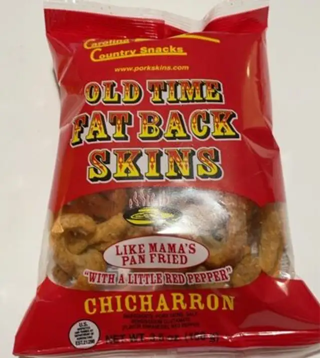 Old time fat back skins