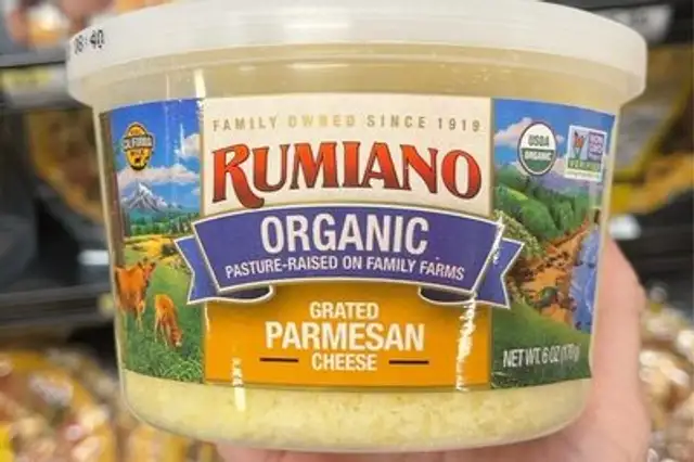 Grated parmesan cheese