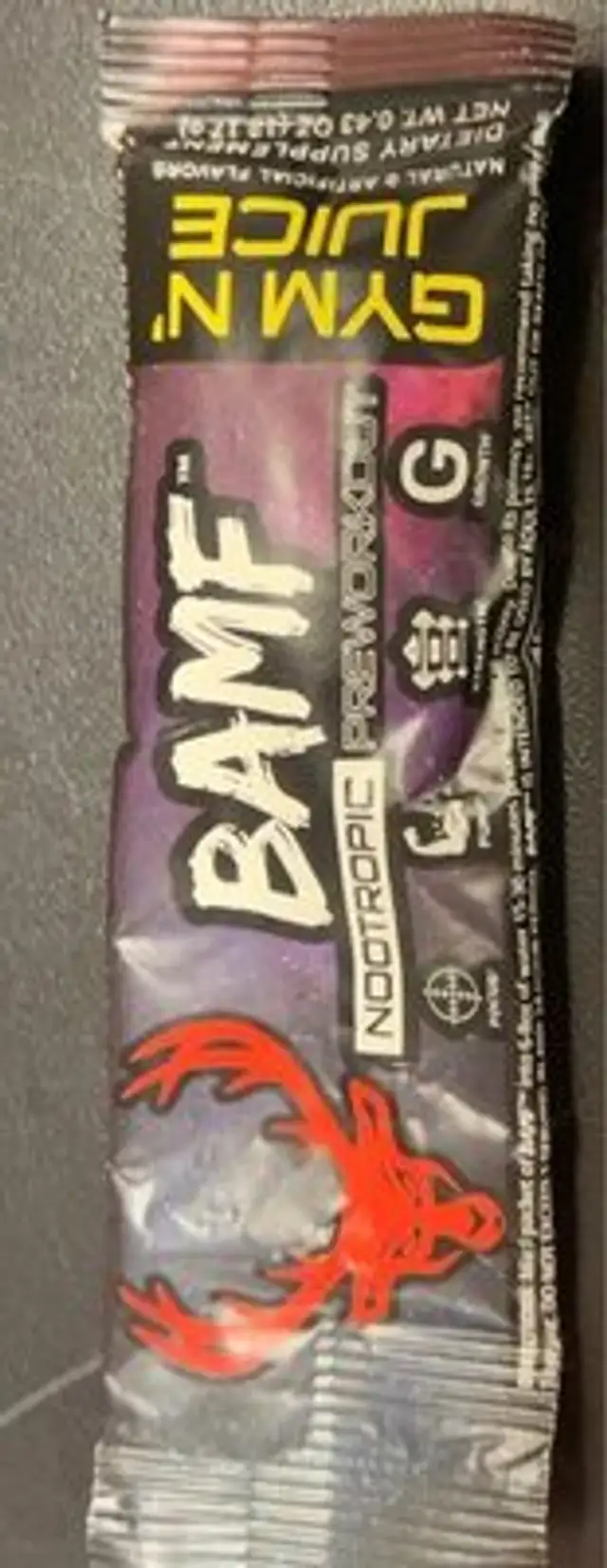 BAMF Gym N’ Juice Sample