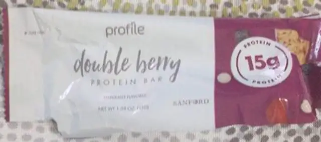 Double berry ptotein bar