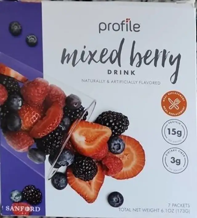 Profile mixed berry Drink