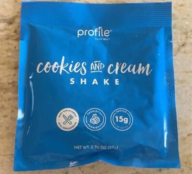 Cookies and cream shake