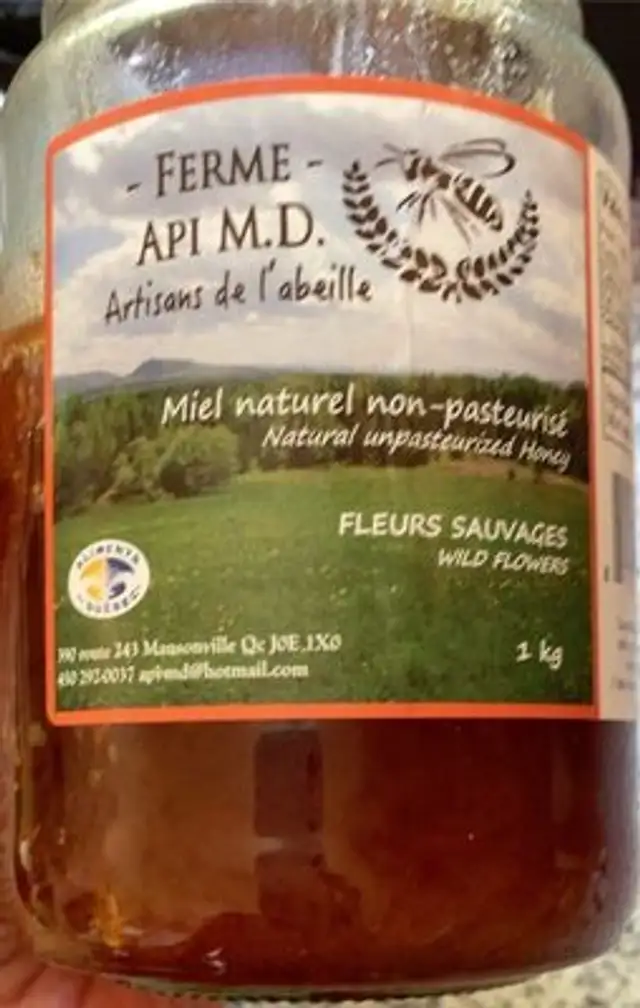 Miel naturel non-pasteurisé