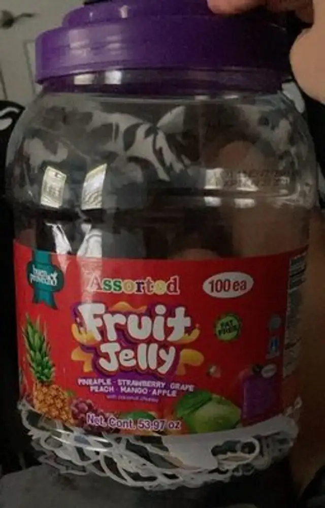 Assorted fruit jelly