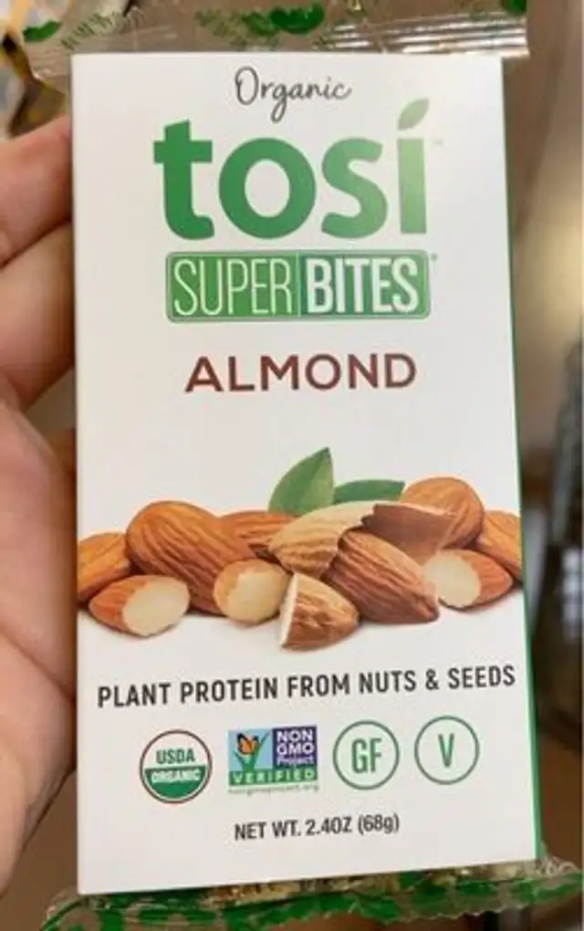 Almond protein bar
